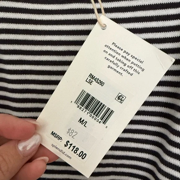 Splendid Stripe Knit Beach Tank - Picture 5 of 7